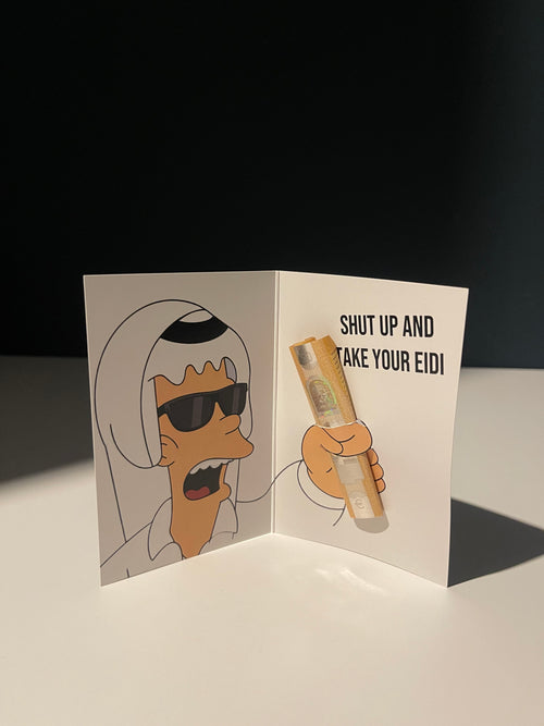 Carte Eidi - Shut up and take your eidi